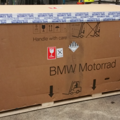 BMW crates